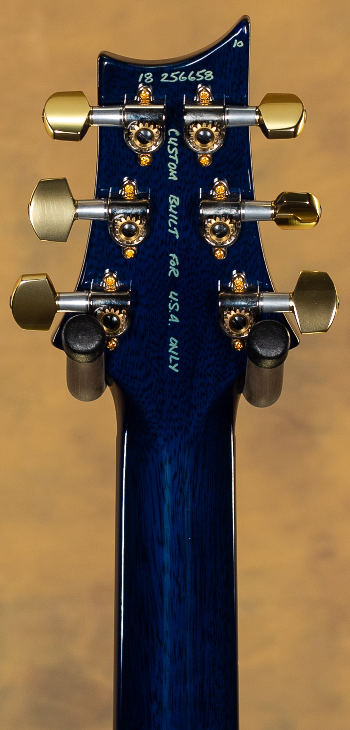 2018 PRS Wood Library Custom 22 Semi-Hollow Quilt Custom Color Whale Blue