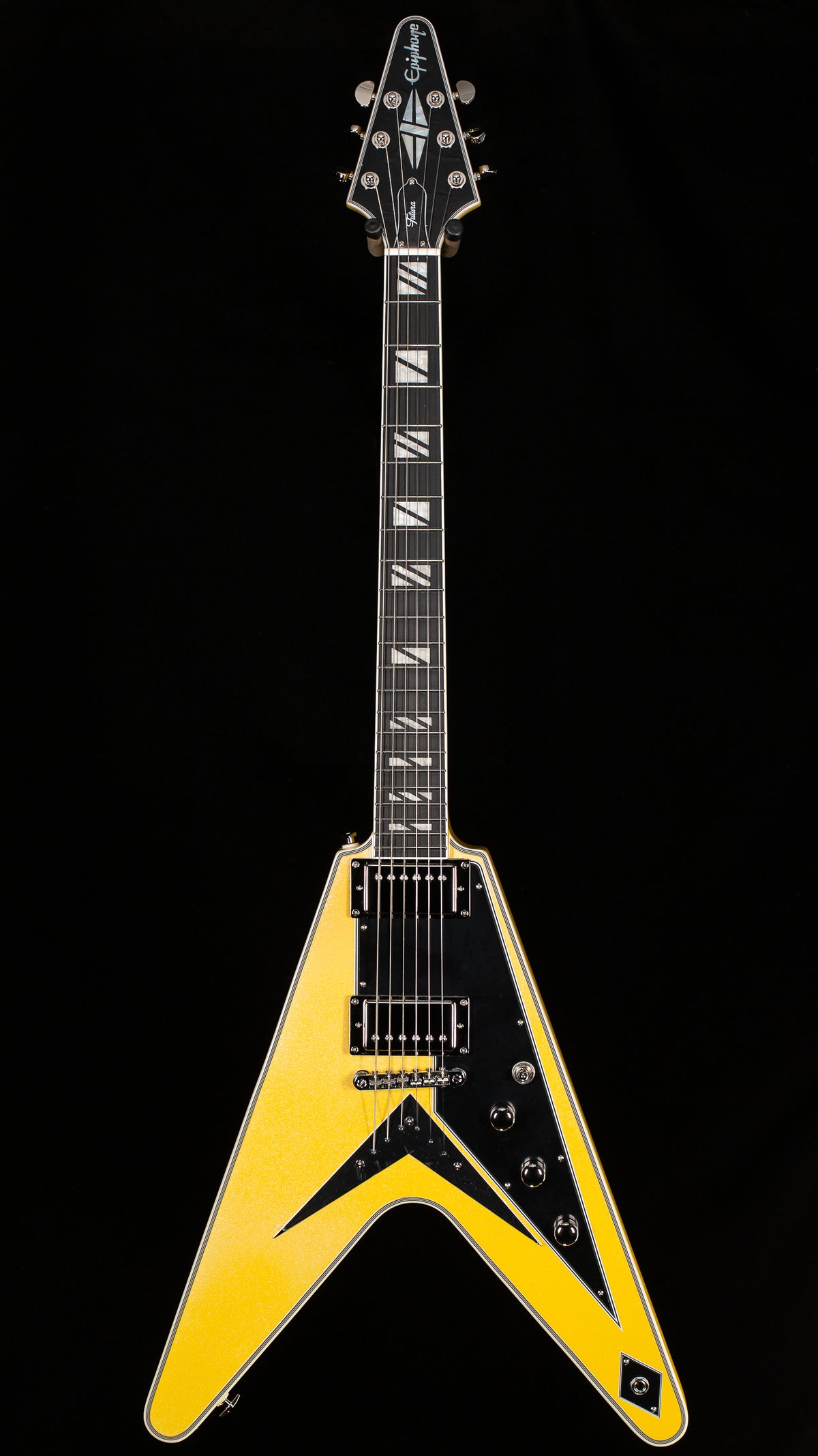 Epiphone Futura Flying V Custom Solaris Shift  (127)