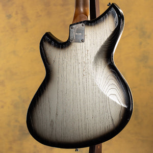 2026 Novo Custom Miris J Light Distress Inca Burst w/Matching Headstock & Lollar Gold Foil Pickups