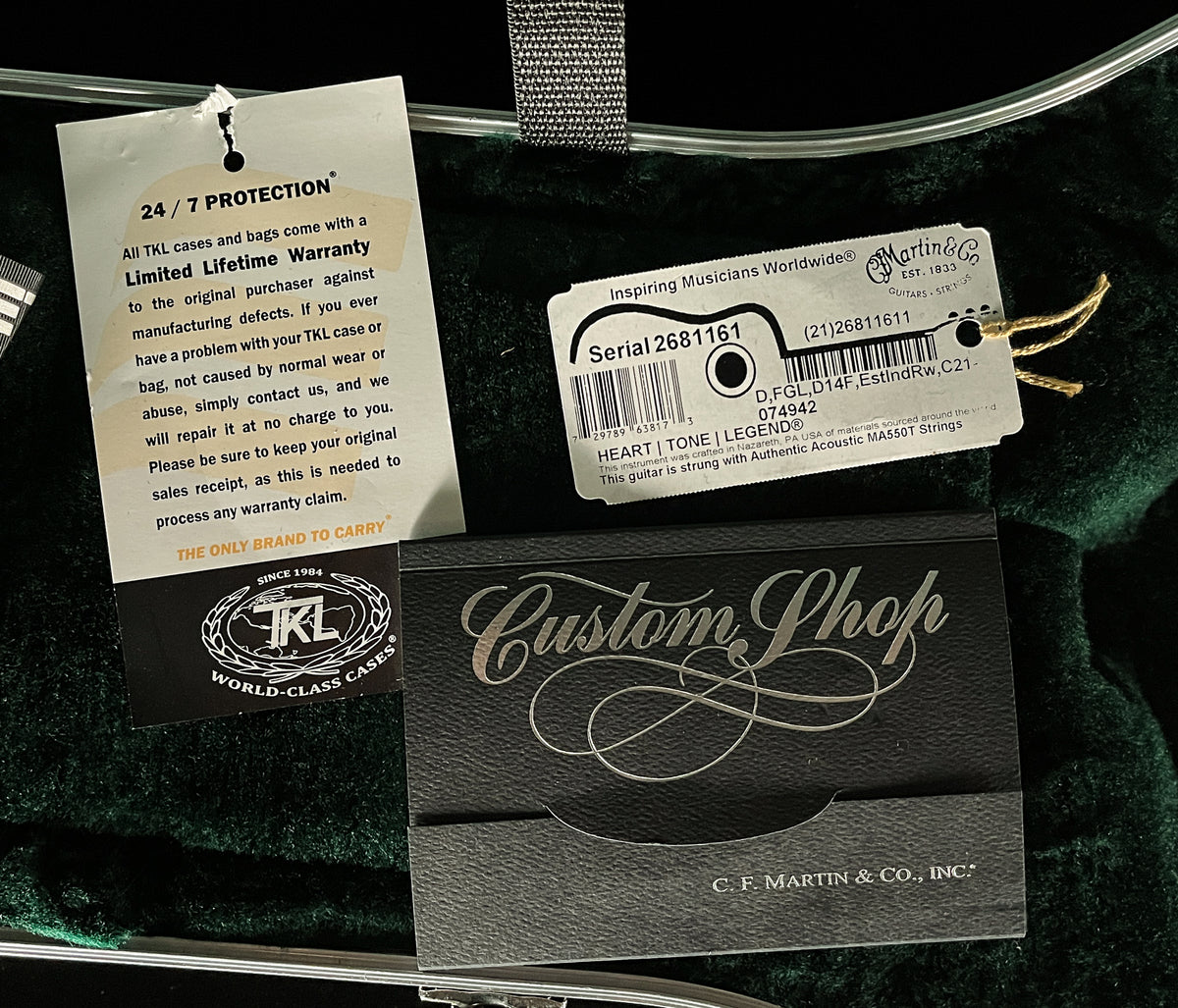 Martin Custom Shop Dreadnought 28 Style Adirondack Top & Bracing