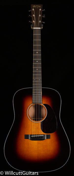 Martin Custom Shop Dreadnought Style 18 Sunburst Sinker Mahogany (408)