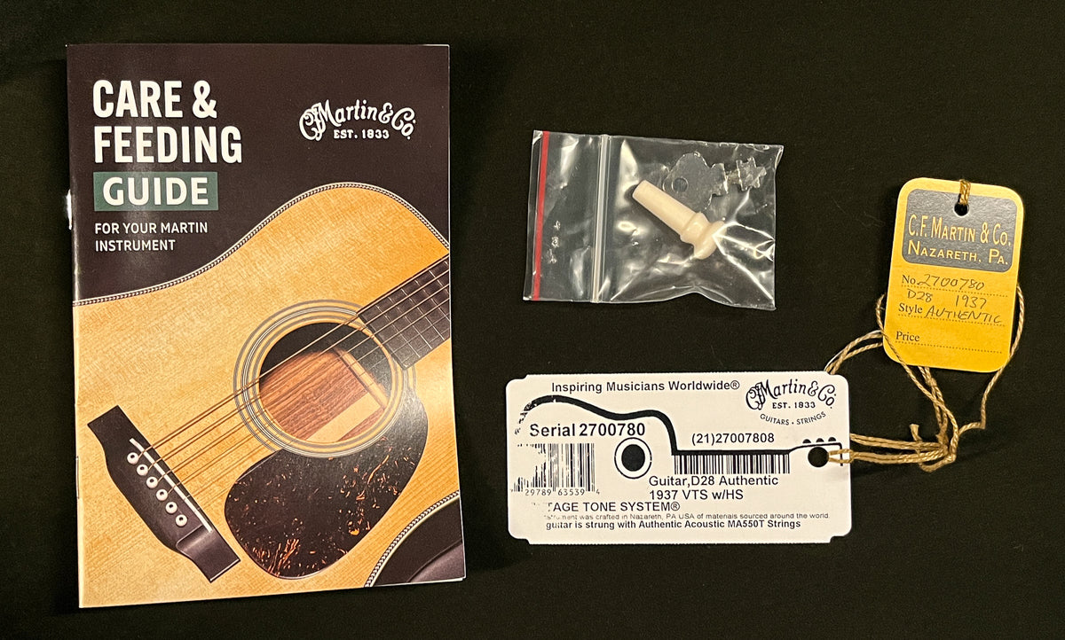 Martin D-28 Authentic 1937 VTS Guatemalan Rosewood (780)