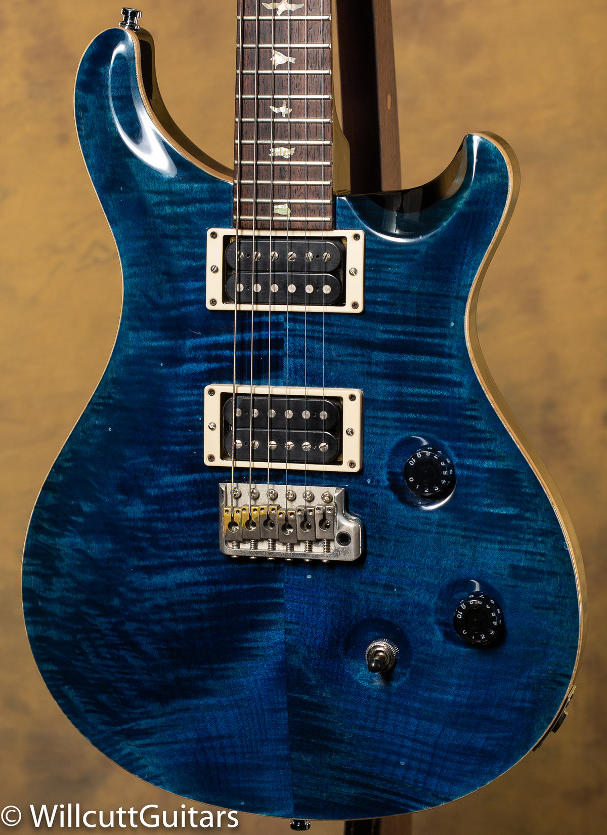 2002 PRS Custom 24 10 Top Whale Blue