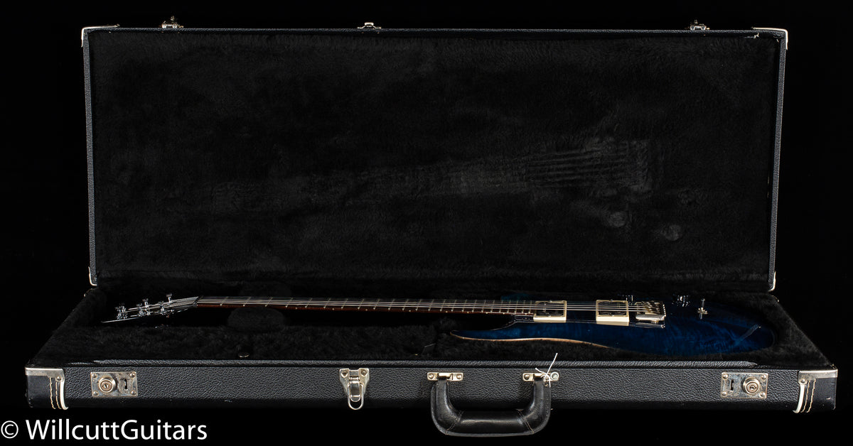 2002 PRS Custom 24 10 Top Whale Blue