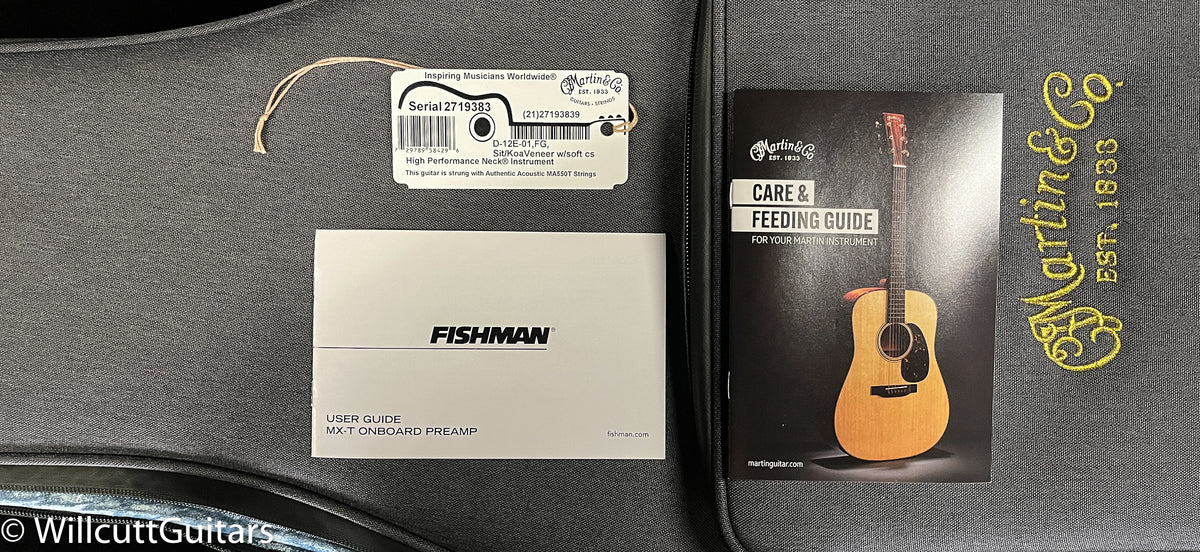 Martin D-12E FG Sitka/Koa Veneer (383)