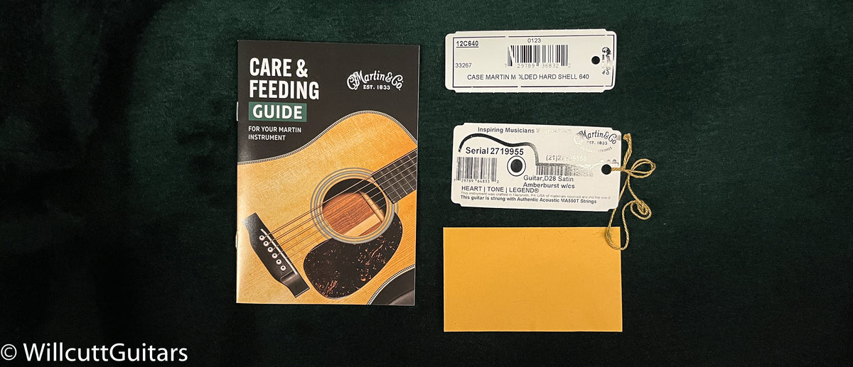 Martin D-28 Satin Amberburst (955)