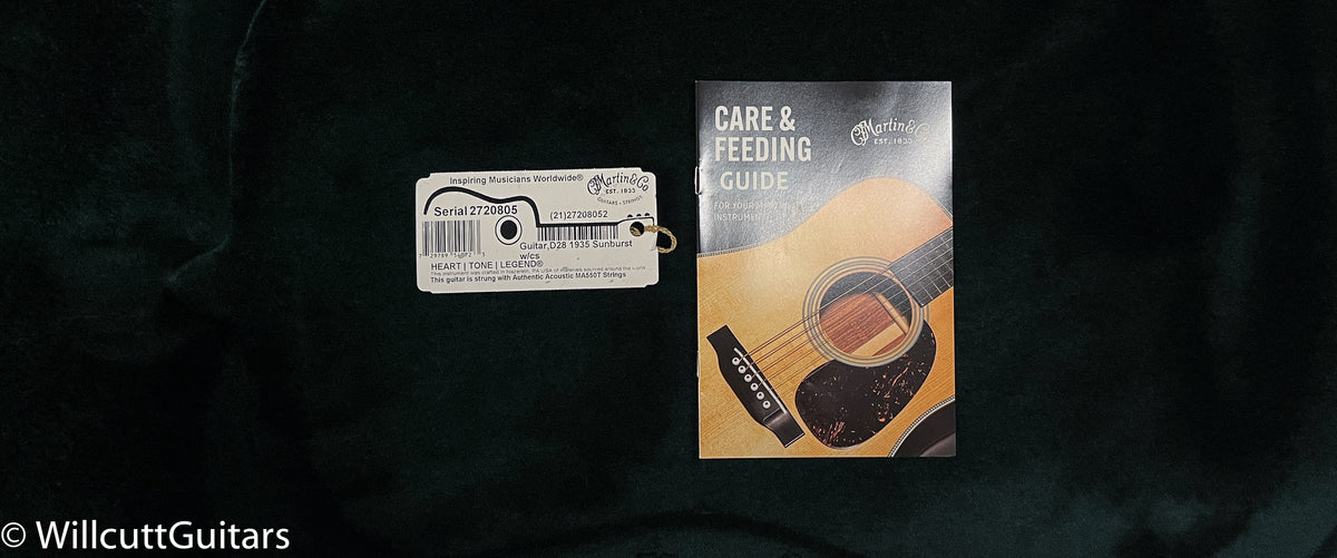Martin D-28 1935 Sunburst 2024 Spec (805)