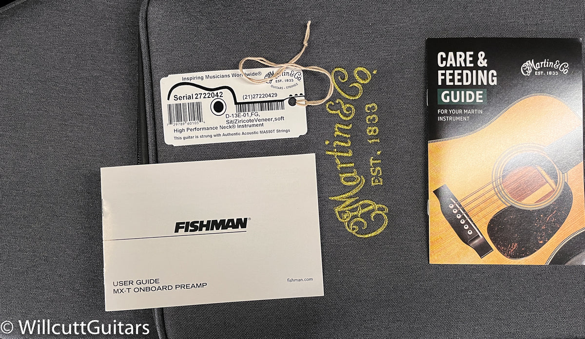 Martin D-13E Sitka/Ziricote Natural (042)