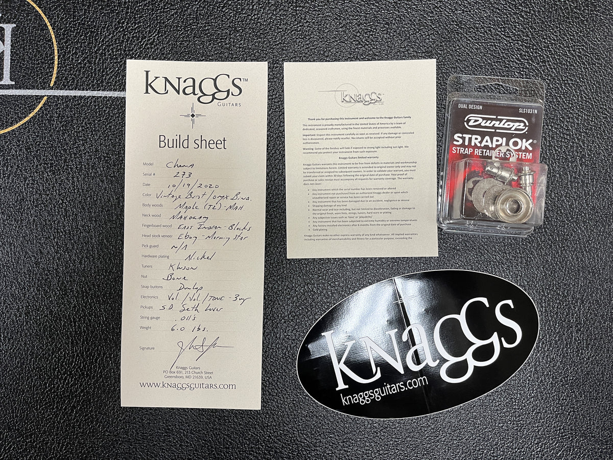 Knaggs Influence Chena Vintage Burst Gloss Tier 2