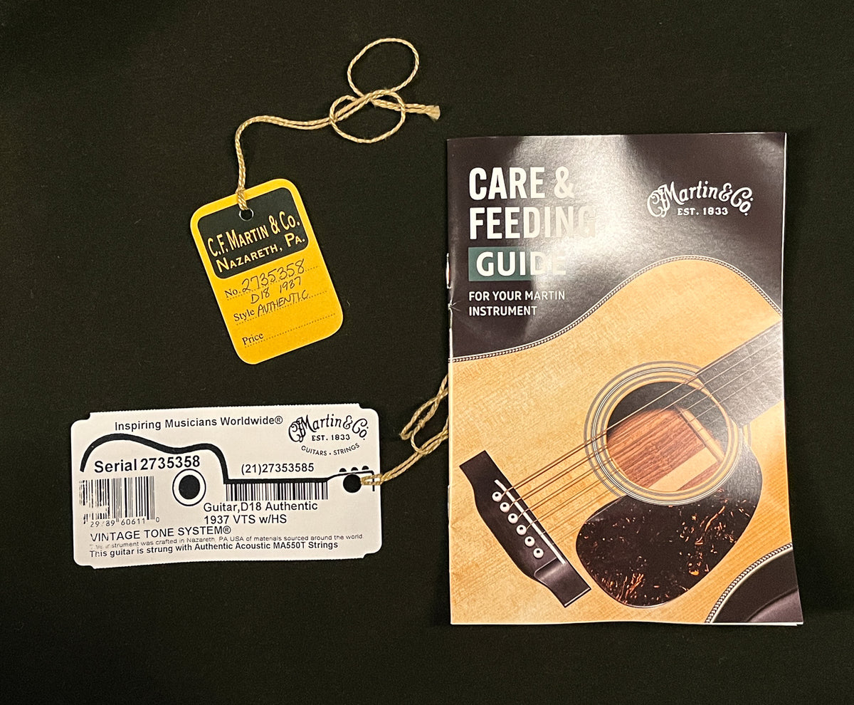 Martin D-18 Authentic 1937 VTS (358)