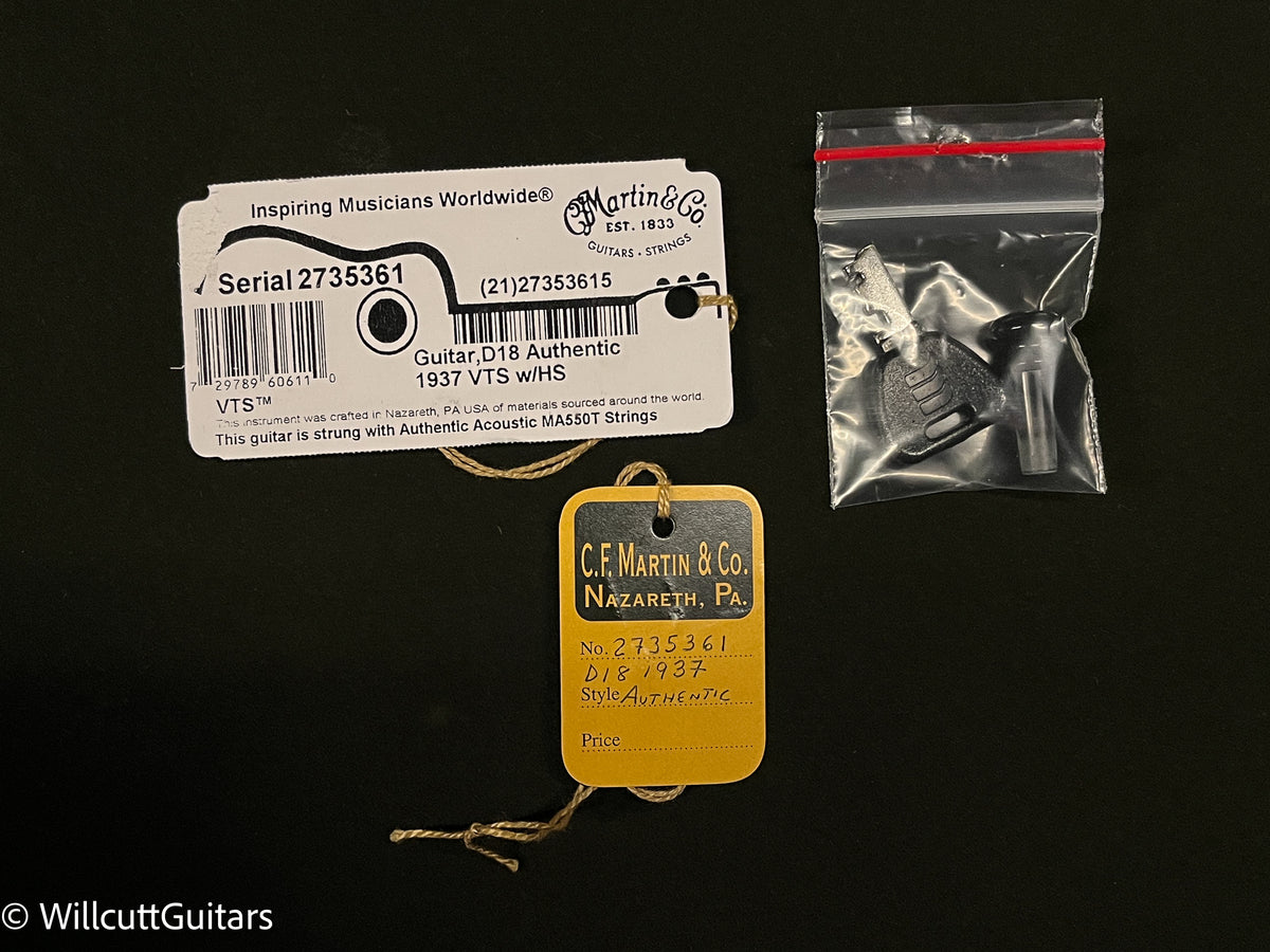 Martin D-18 Authentic 1937 VTS (361)