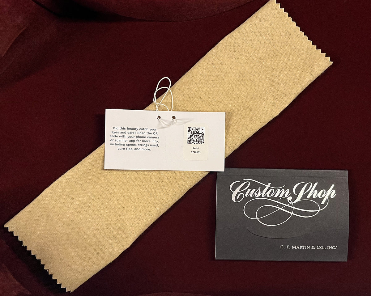 Martin Custom Shop Willcutt Exclusive Dreadnought Wild Grain East Indian Rosewood (203)