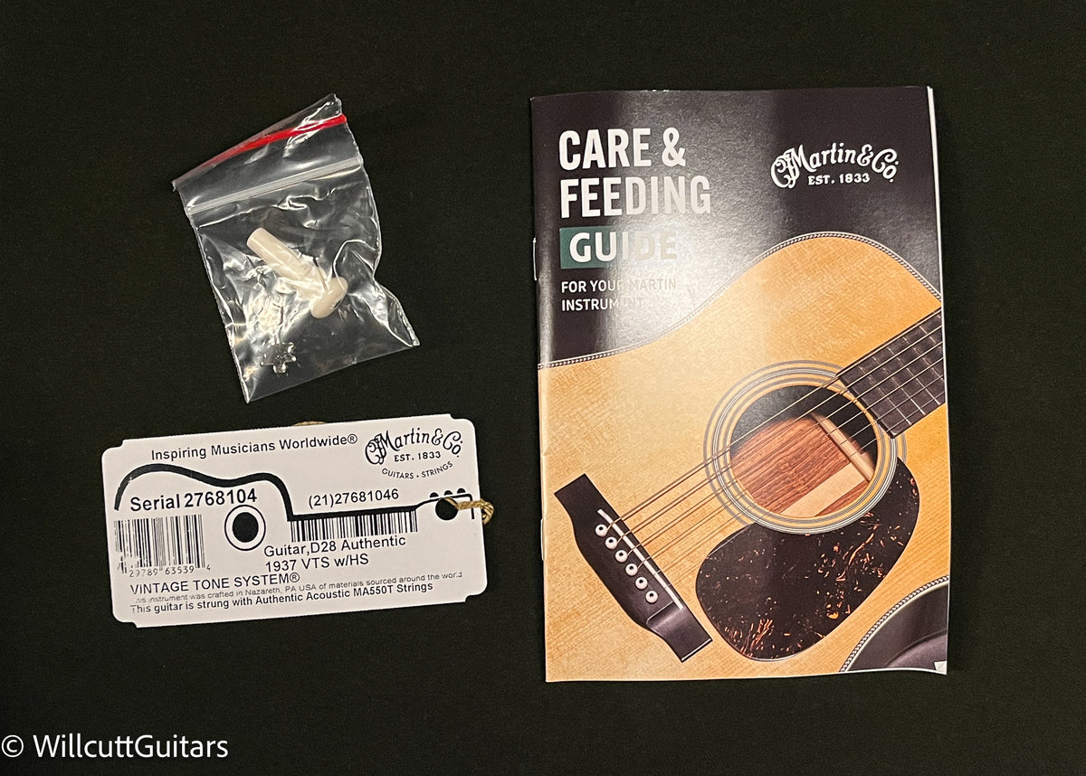 Martin D-28 Authentic 1937 VTS Guatemalan Rosewood (104)