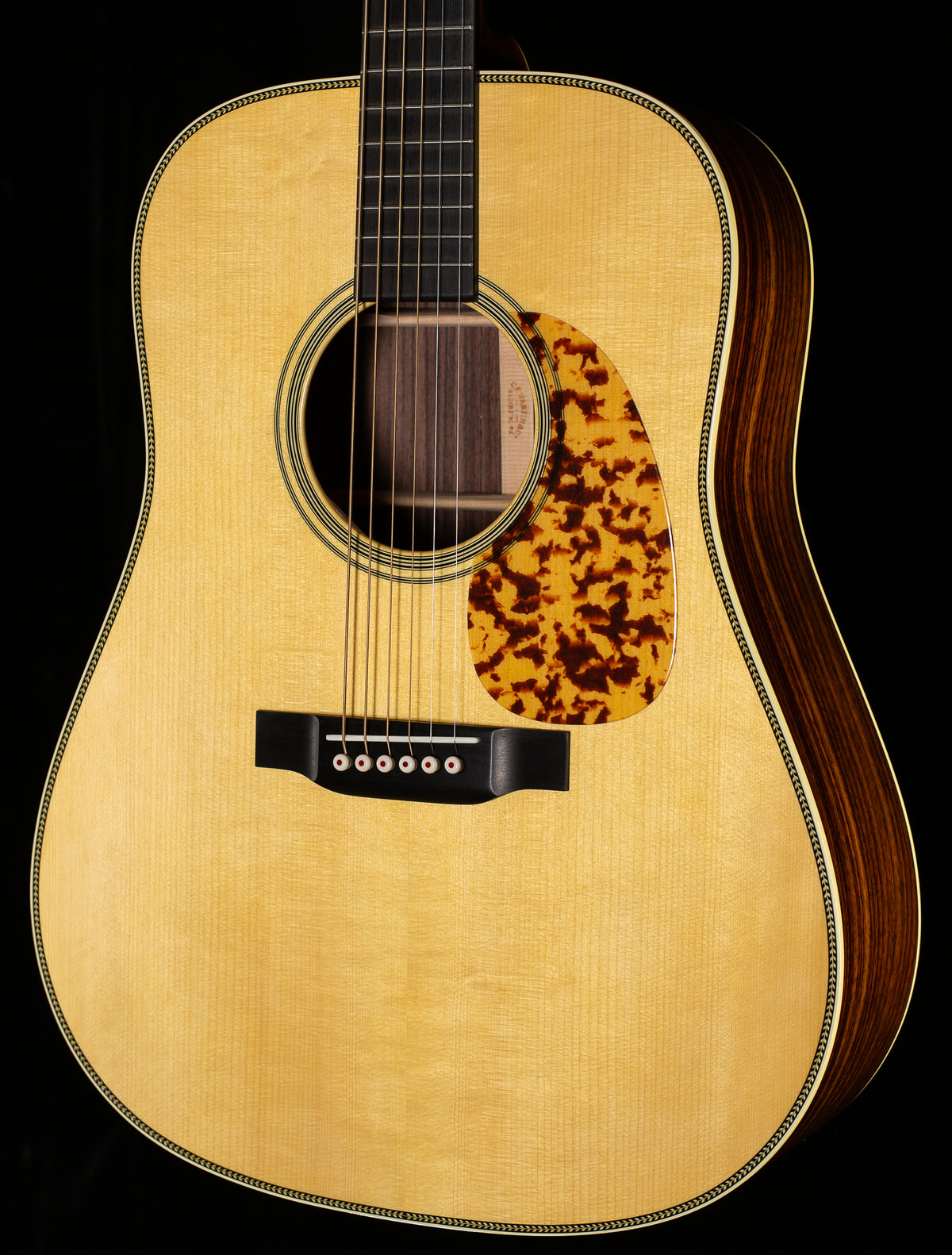 Martin Custom Shop 28 Style Dreadnought Willcutt Exclusive Large Soundhole Adirondack (256)