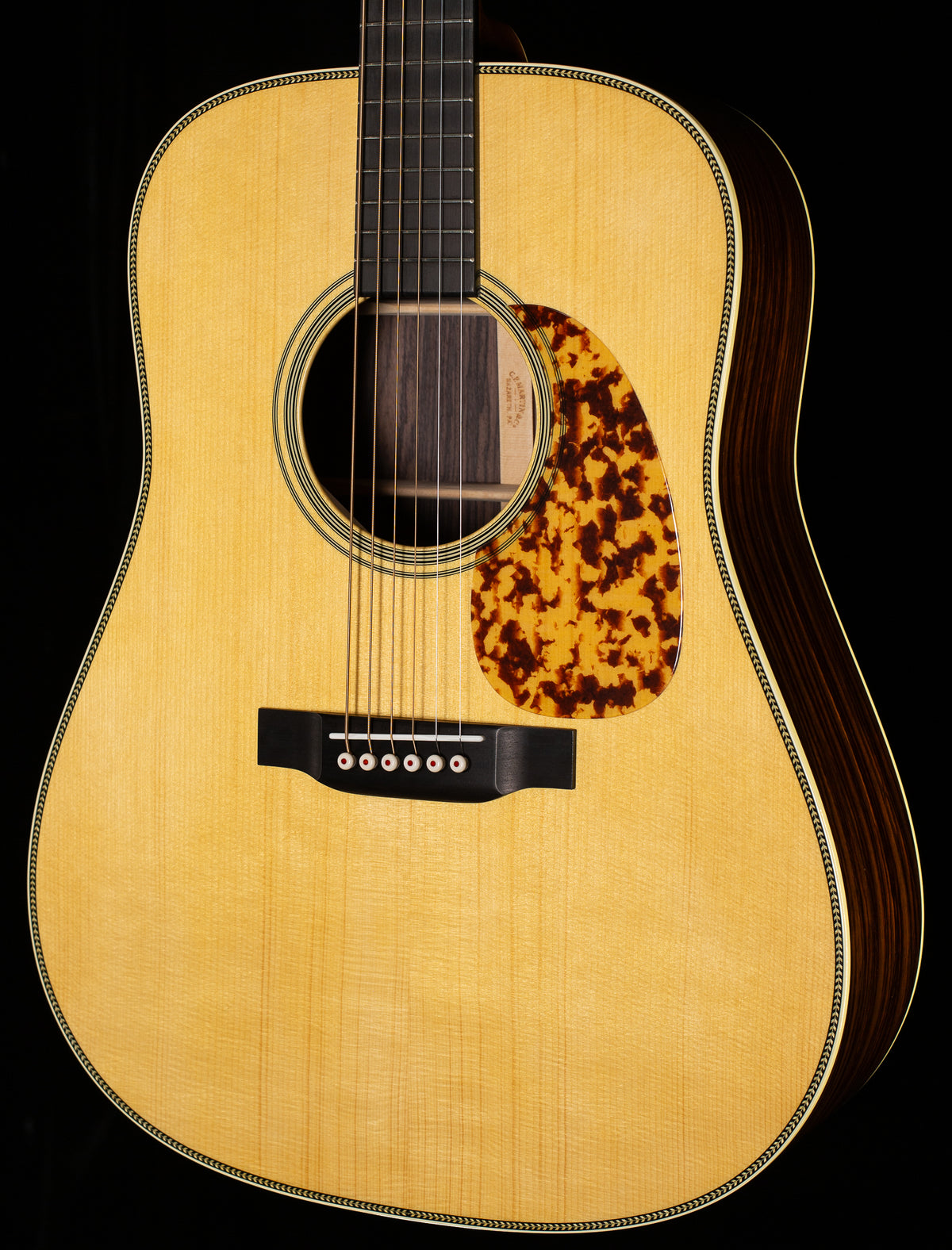 Martin Custom Shop 28 Style Dreadnought Willcutt Exclusive Large Soundhole Adirondack (258)