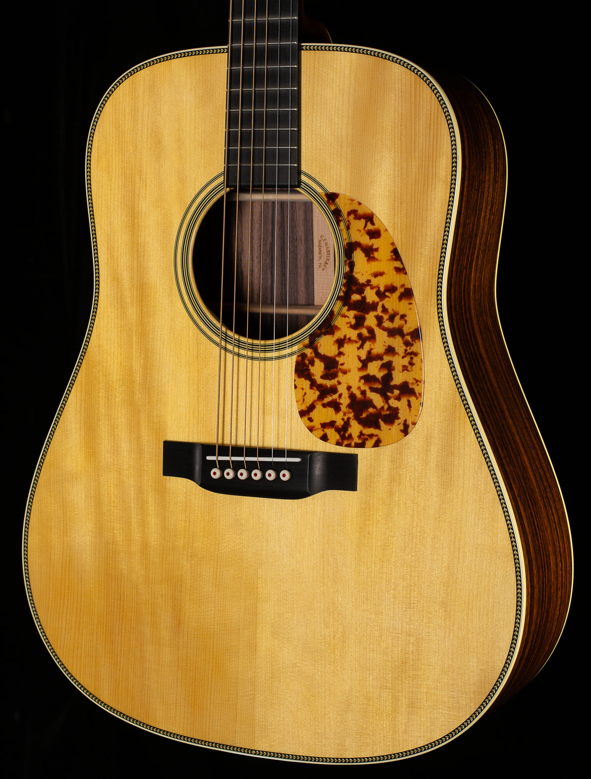 Martin Custom Shop 28 Style Dreadnought Willcutt Exclusive Large Soundhole Adirondack (259)