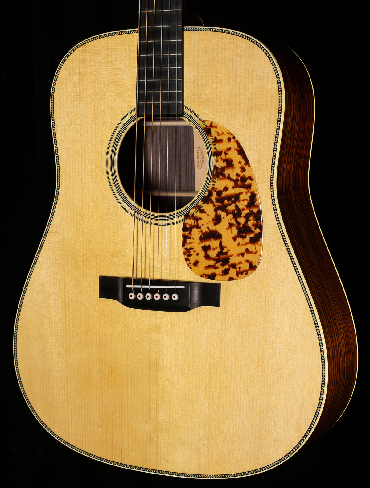 Martin Custom Shop 28 Style Dreadnought Willcutt Exclusive Large Soundhole Adirondack (260)