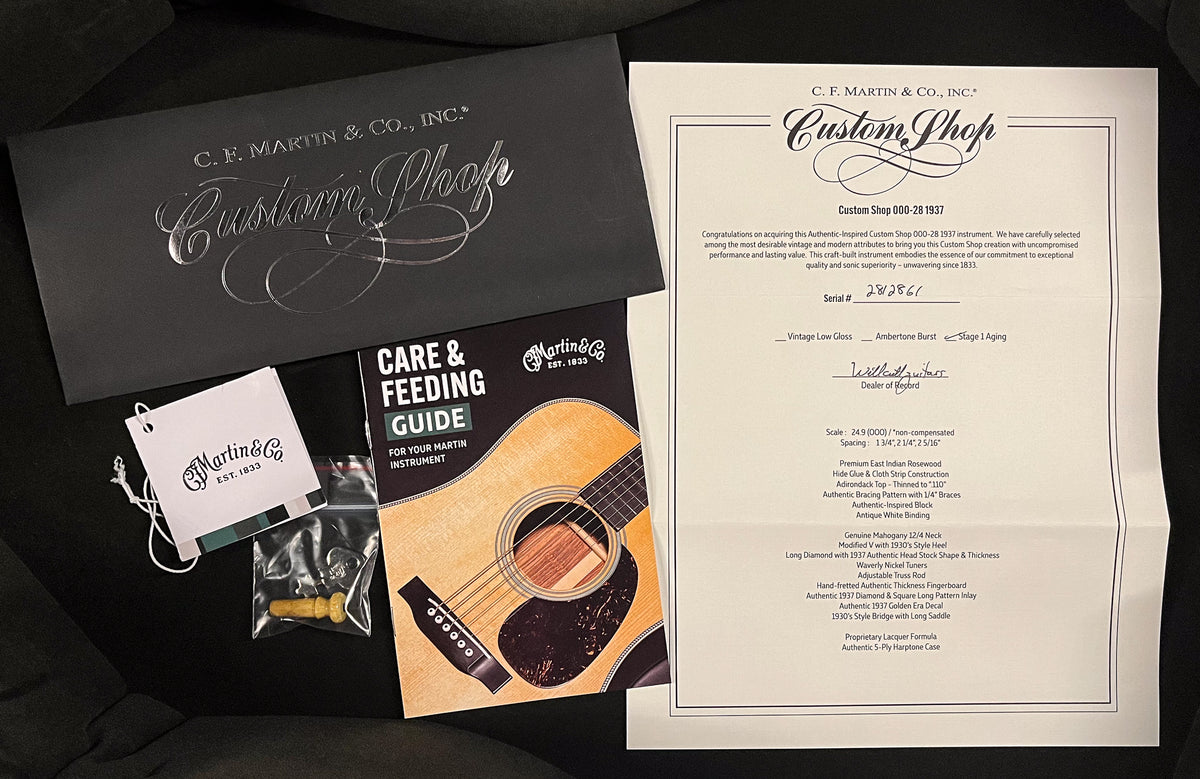 Martin Custom Shop 000-28 Authentic 1937 Stage 1 Aging (783)