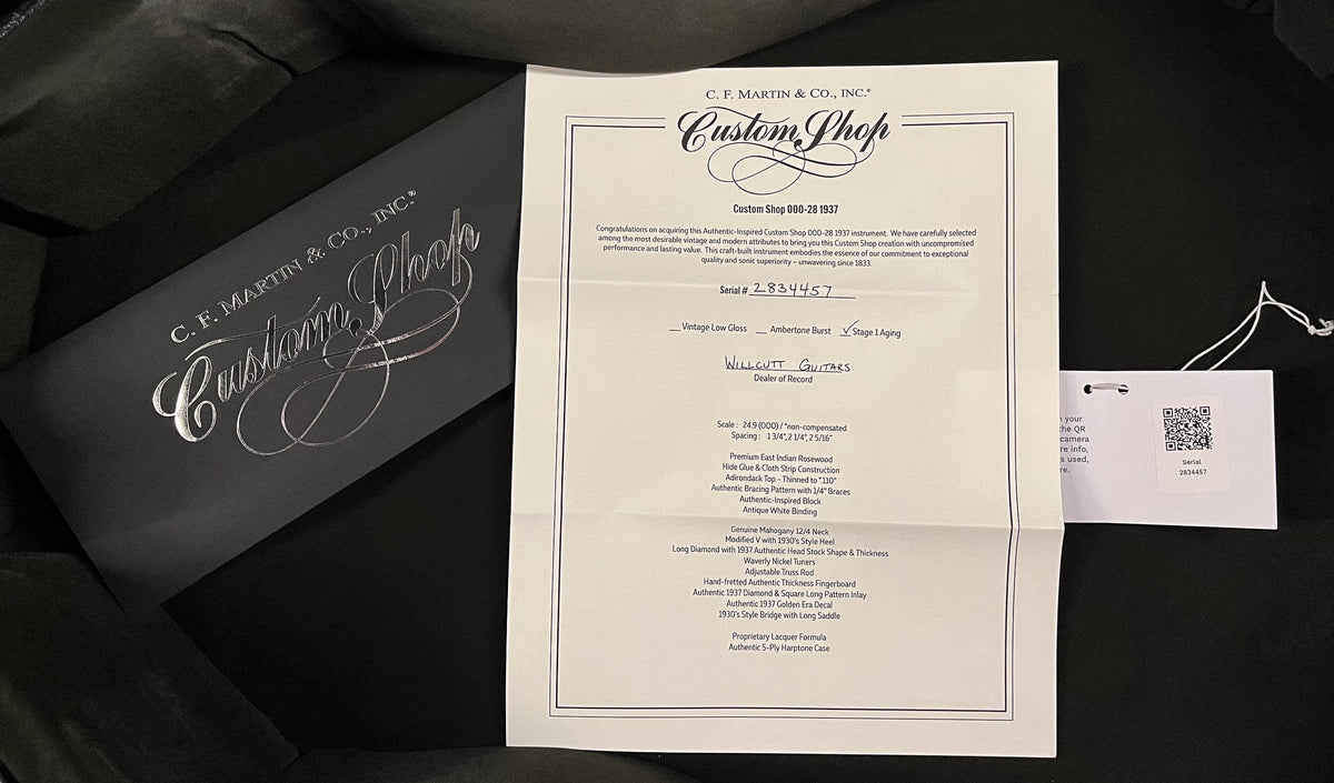 Martin Custom Shop Expert 000-28 Authentic 1937 Stage 1 Aging (457)