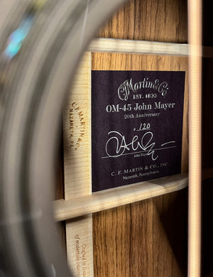 Martin OM-45 John Mayer 20th Anniversary (594)