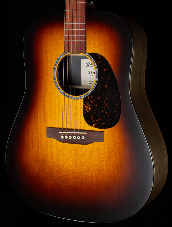 Martin D-X2E Burst Sitka/Ziricote (873) - Willcutt Guitars