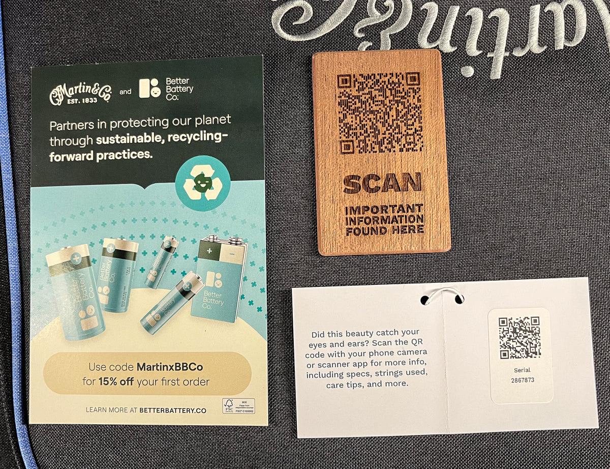 Martin D-X2E Burst Sitka/Ziricote (873)