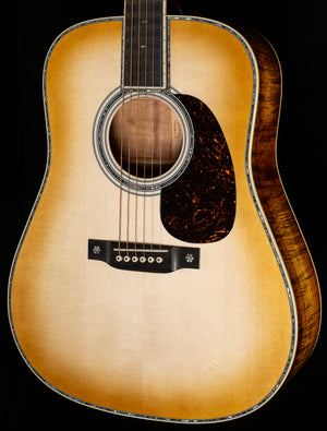 Martin Custom Shop Willcutt Exclusive Dreadnought Style 42 Flamed Koa/ Adirondack Toasted Burst (516)