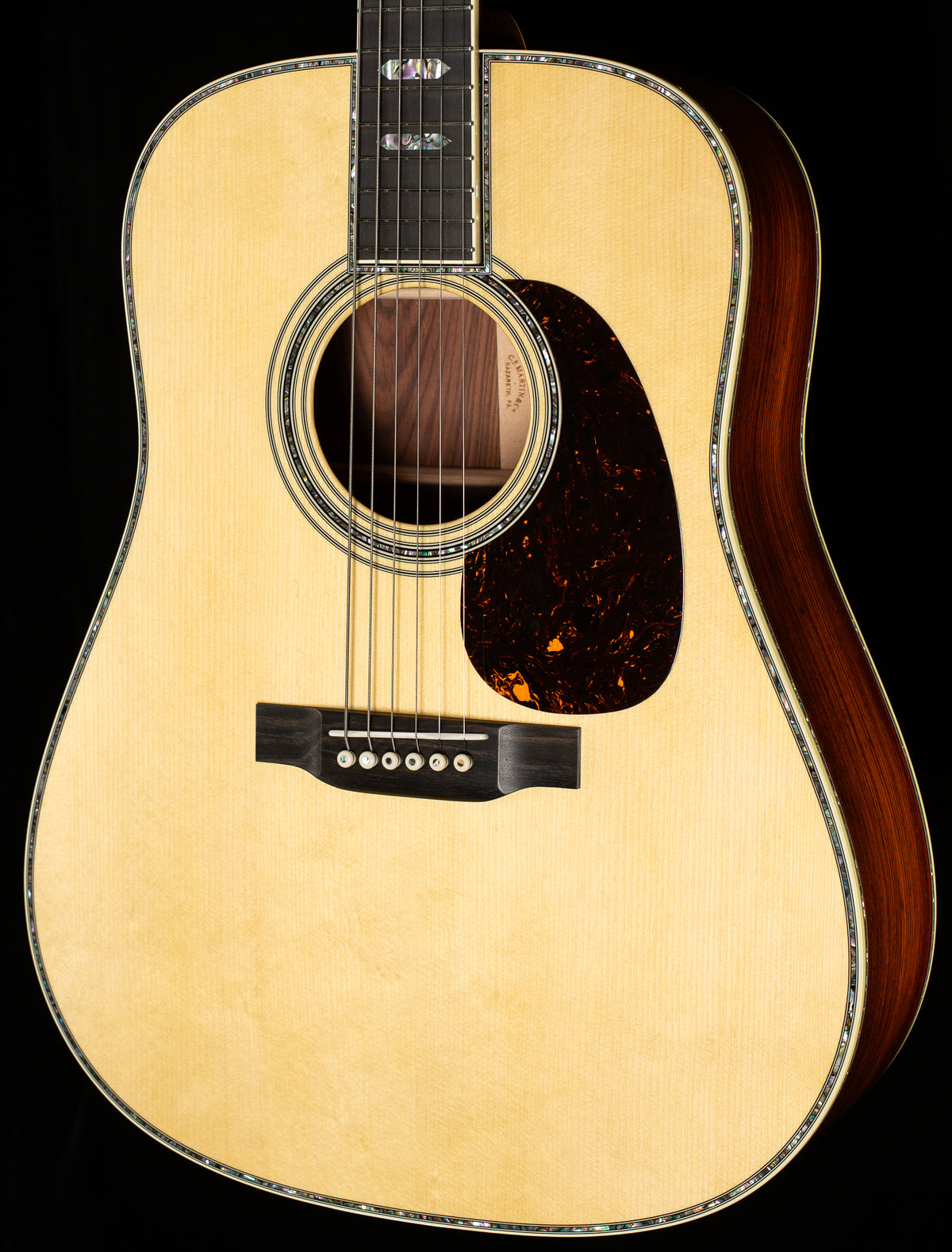 Martin Custom Shop Willcutt Exclusive Dreadnought Style 45 Bearclaw Sitka/Guatemalan Rosewood (530)