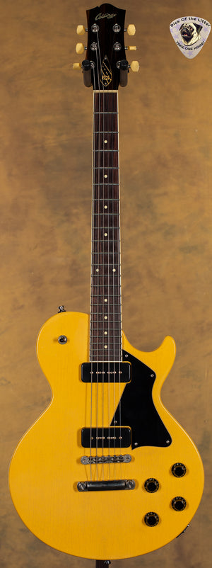 2019 Collings 290 Tv Yellow Aged Finish ThroBak Pickups