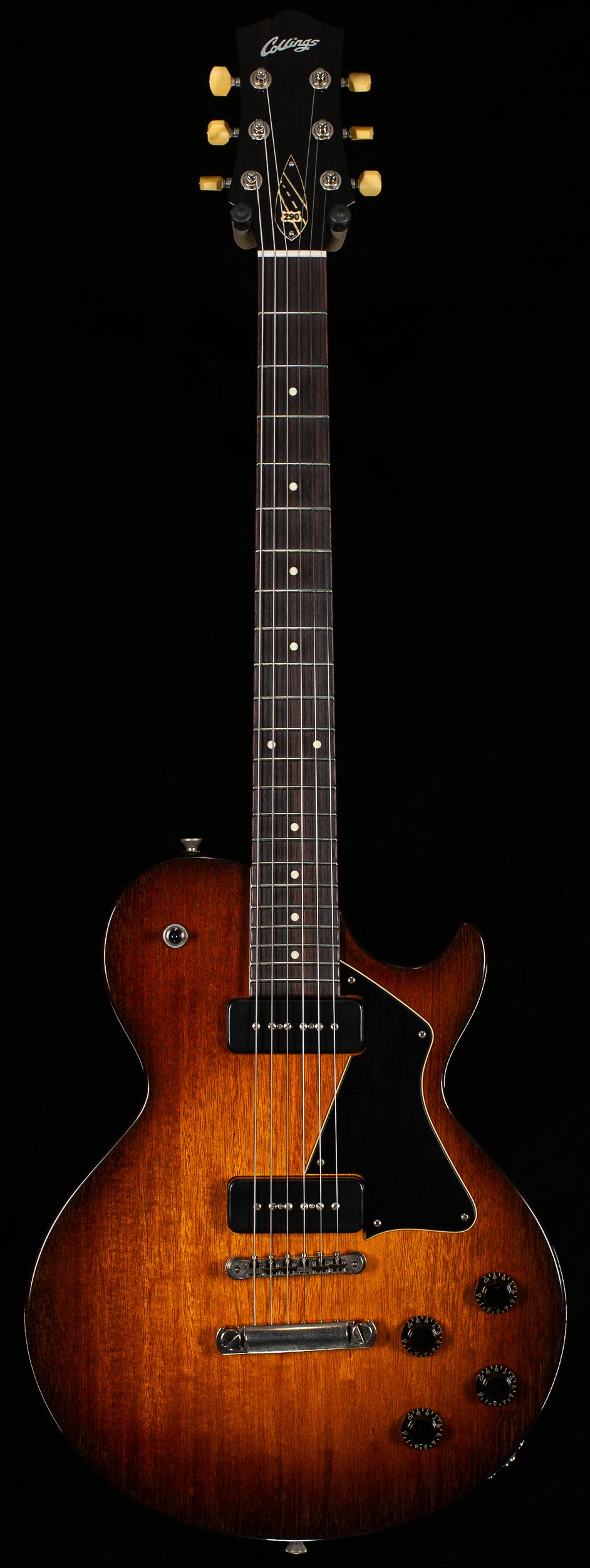 Collings 290 Tobacco Sunburst Aged ThroBaks (813)