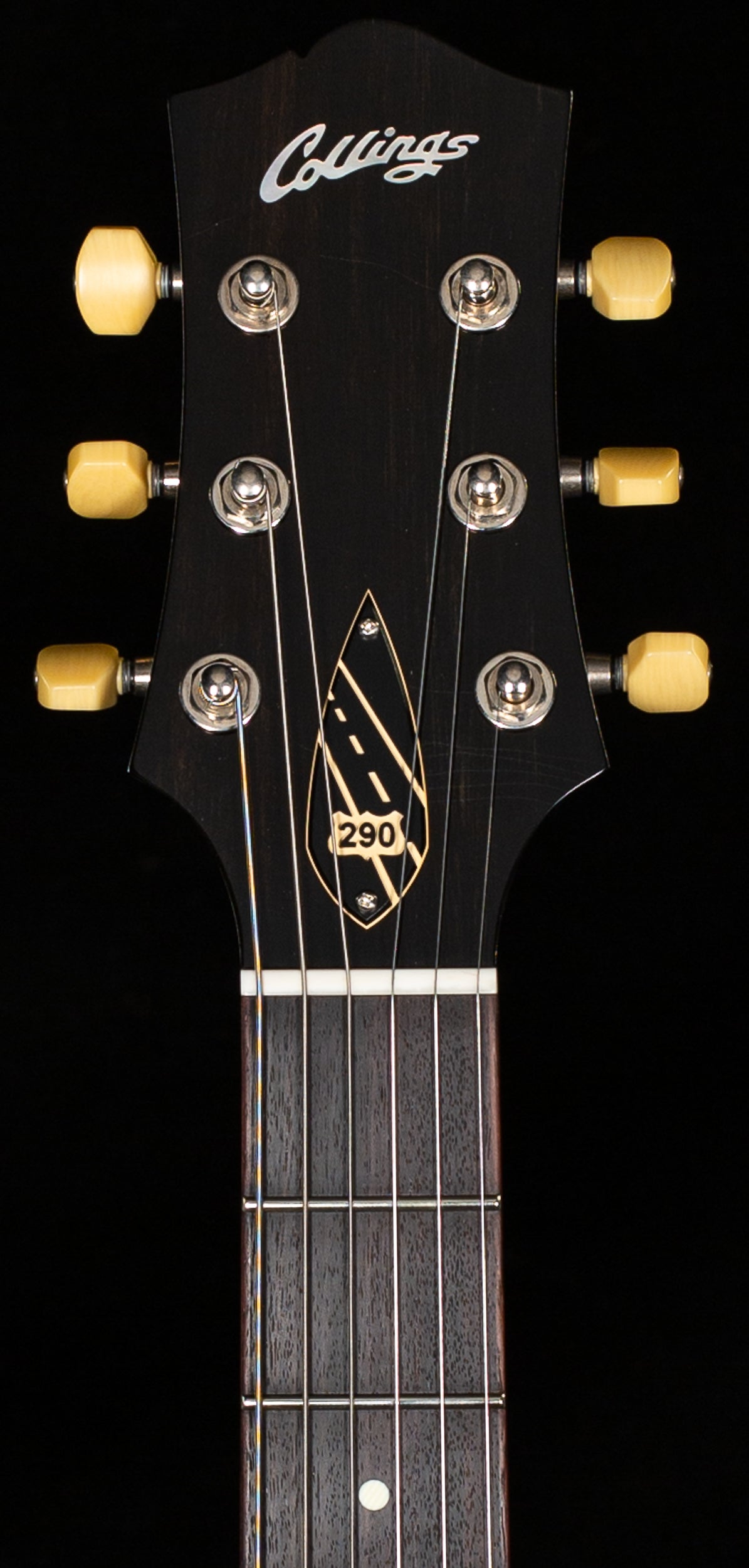 Collings 290 Tobacco Sunburst Aged ThroBaks (813)