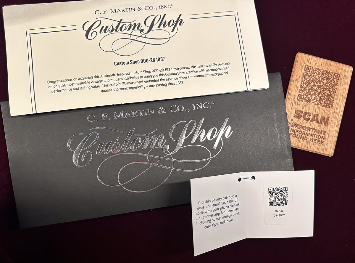 Martin Custom Shop 000-28 Authentic 1937 Ambertone (862)