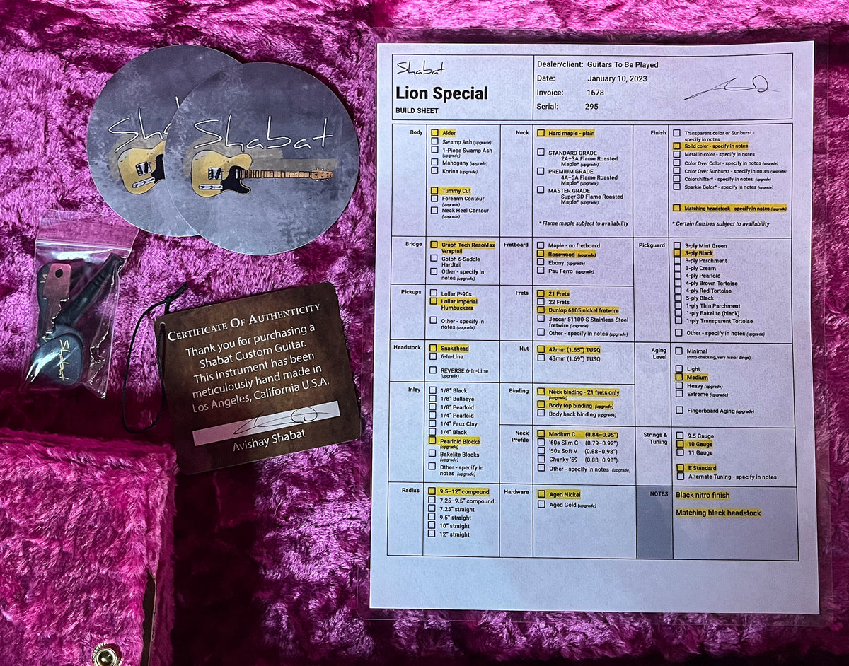 Shabat Lion Special Black