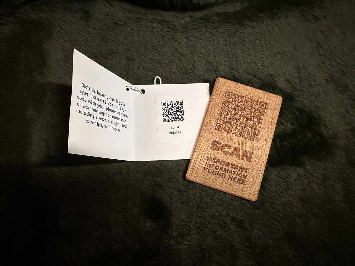 Martin Custom Shop 000 Black Walnut w/European Flame Maple Binding (497)