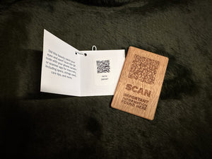 Martin Custom Shop 000 Black Walnut w/European Flame Maple Binding (497)