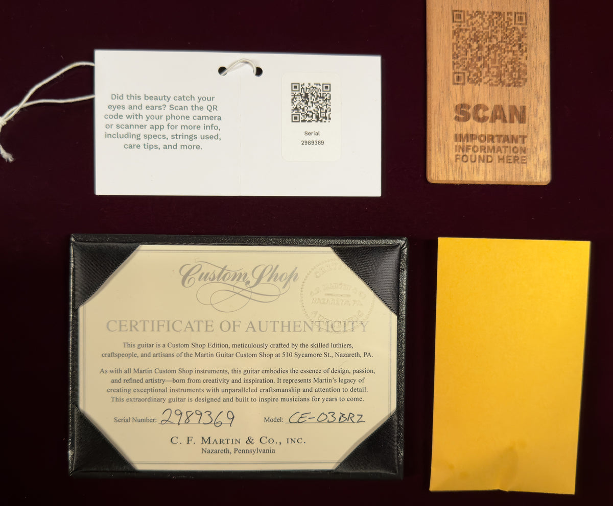 Martin Custom Shop Authentic D-28 1937 Stage 1 Aging Brazilian Rosewood (369)