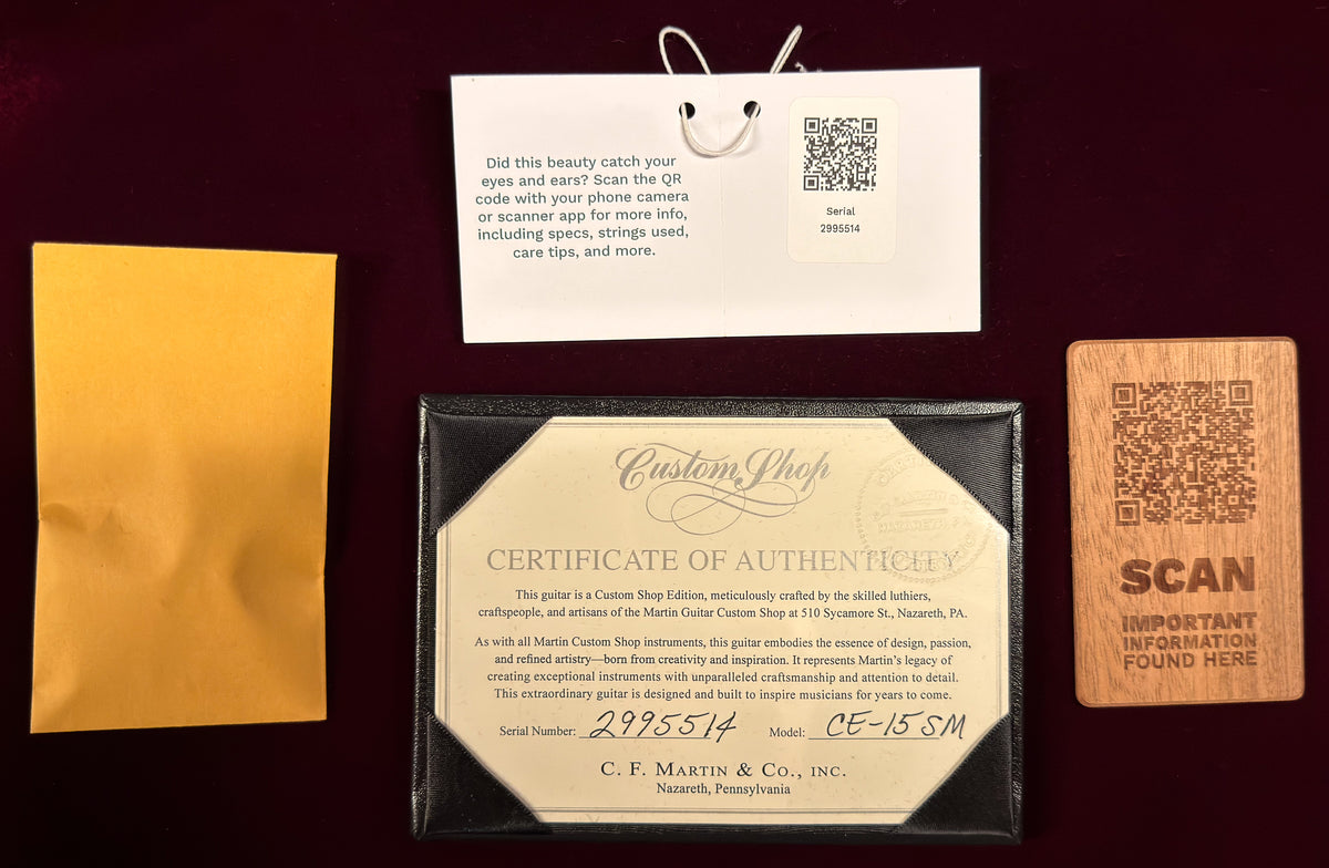 Martin Custom Shop 000-18 Adirondack Spruce/Sinker Mahogany Stage 1 Vintage Aged Gloss (514)