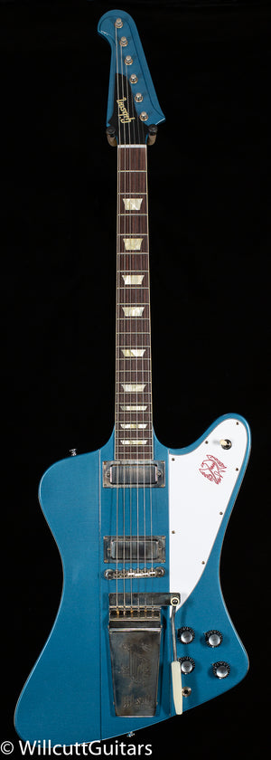Gibson Custom Shop 1963 Firebird V Maestro Vibrola Murphy Lab Ultra Light Aged Pelham Blue (673)