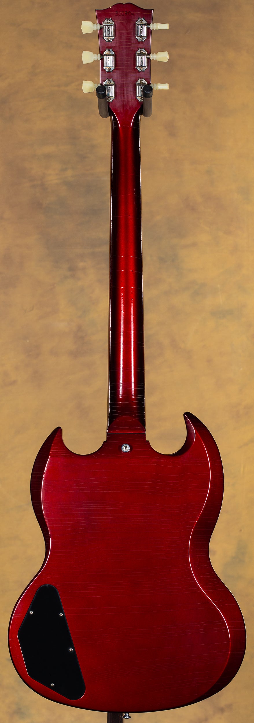 2023 Gibson Custom Shop 1964 SG Murphy Ultra Light Aged Willcutt Exclusive Burgundy Mist