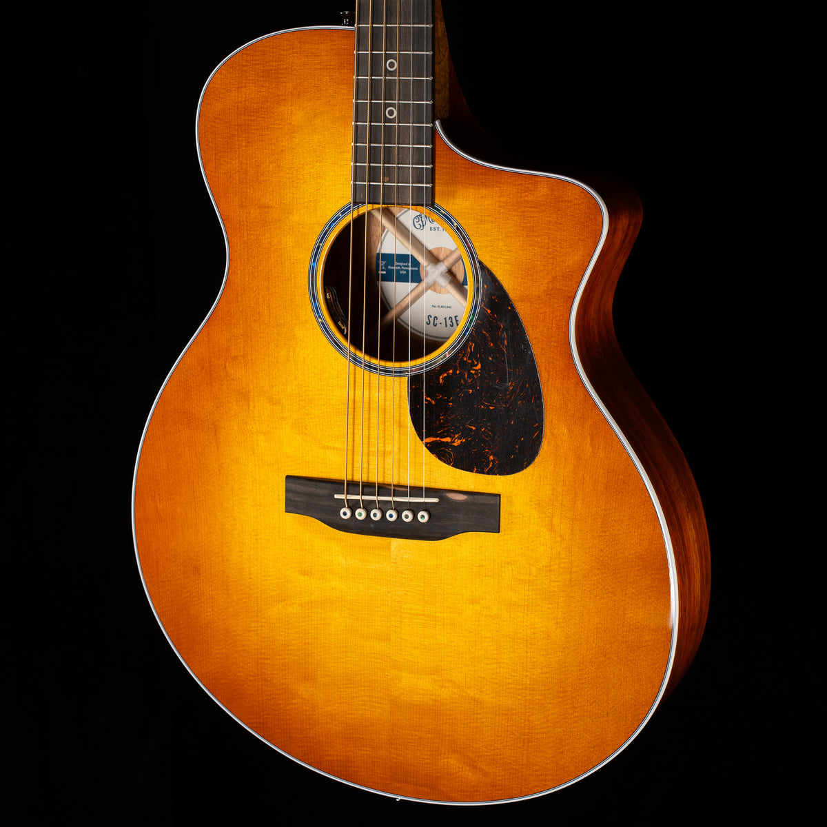 Martin SC-13E Modern Mezcal Burst Koa (661)