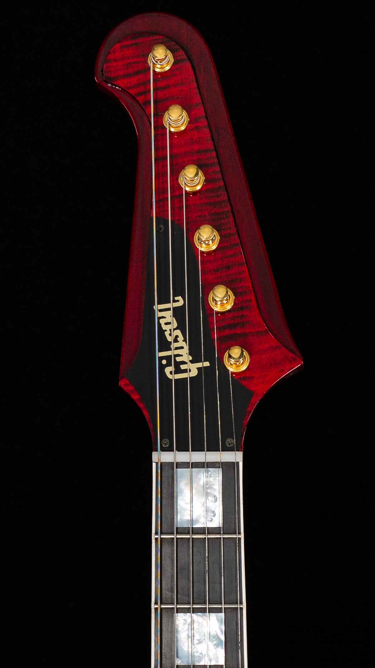 Gibson Custom Shop 1963 Firebird VII Figured Red Burst Stop Bar Gloss (973)