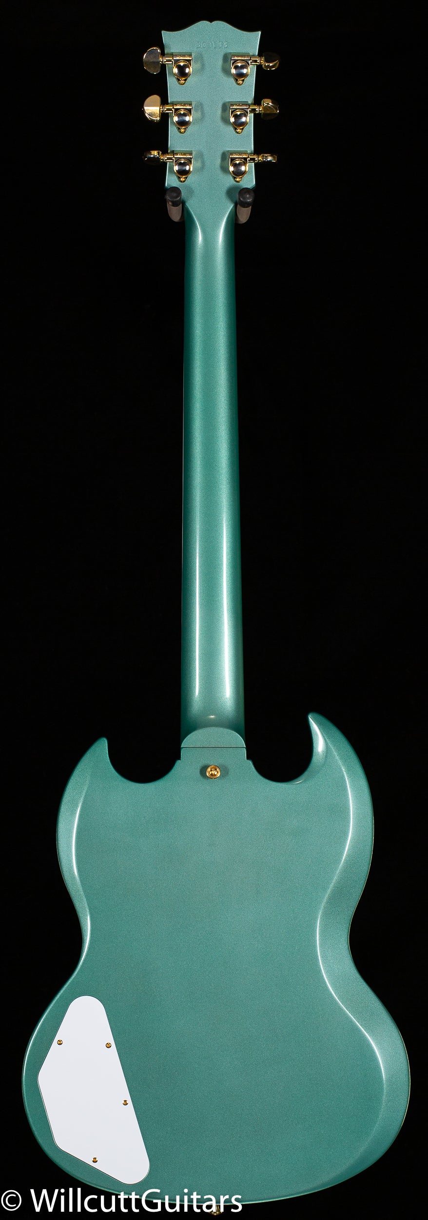 Gibson Custom Shop 1963 SG Custom Willcutt Exclusive Inverness Green Maestro VOS (133)