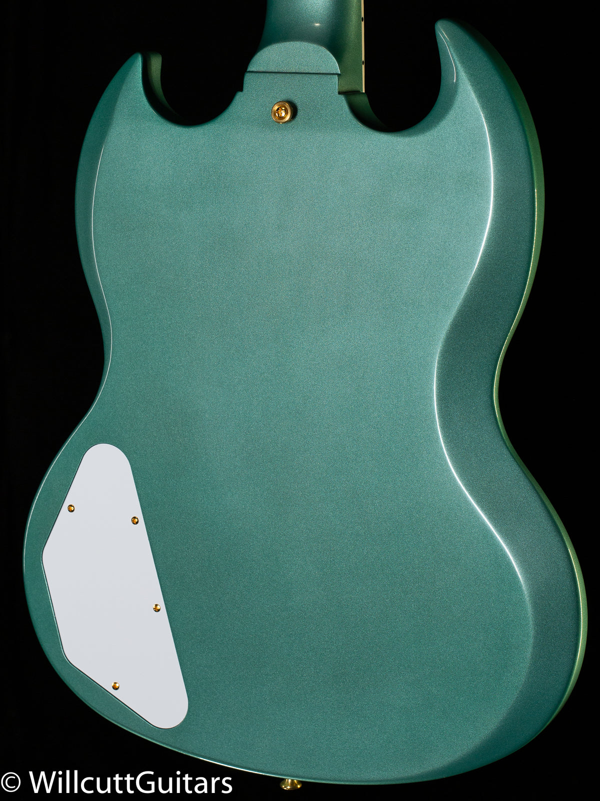 Gibson Custom Shop 1963 SG Custom Willcutt Exclusive Inverness Green Maestro VOS (133)