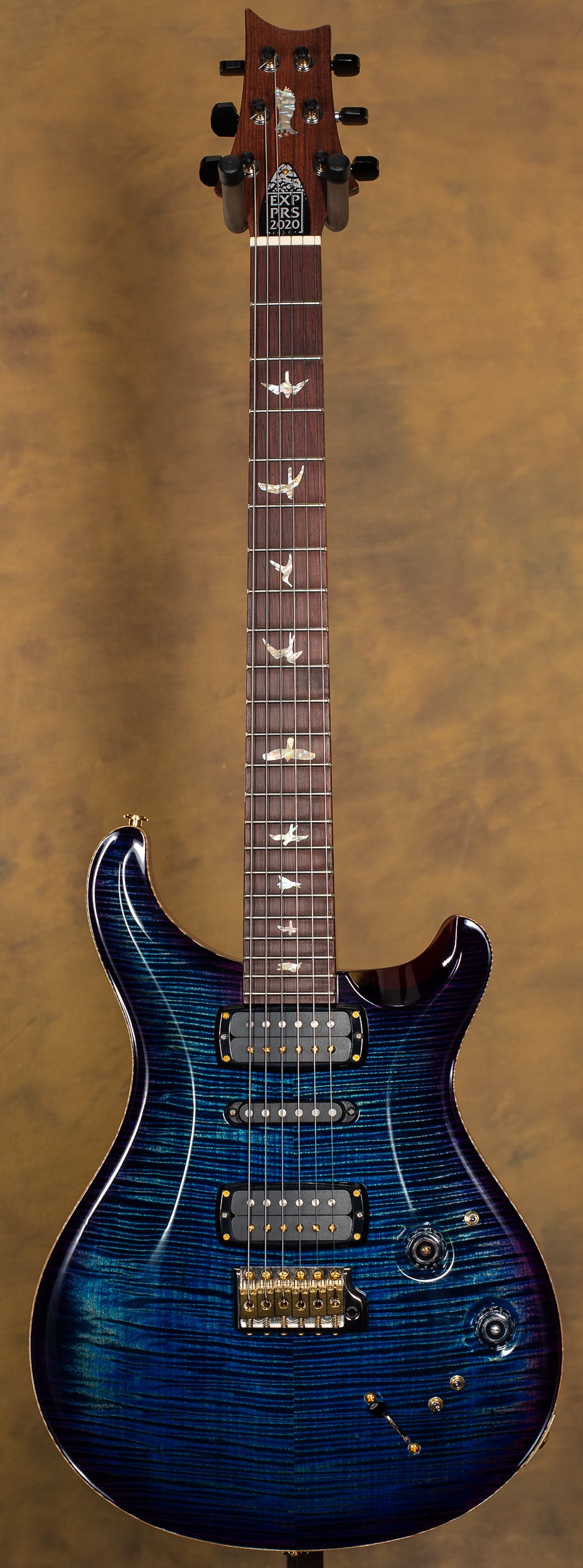 PRS Experience 2020 Modern Eagle V River Blue Smokeburst