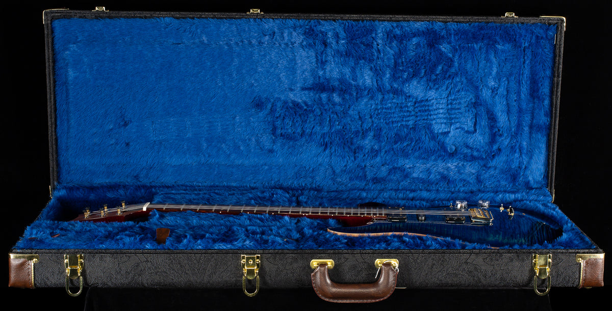 PRS Experience 2020 Modern Eagle V River Blue Smokeburst