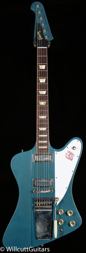 Gibson Custom Shop 1963 Firebird V Maestro Vibrola Murphy Lab Ultra Light Aged Pelham Blue (473)