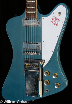 Gibson Custom Shop 1963 Firebird V Maestro Vibrola Murphy Lab Ultra Light Aged Pelham Blue (473)