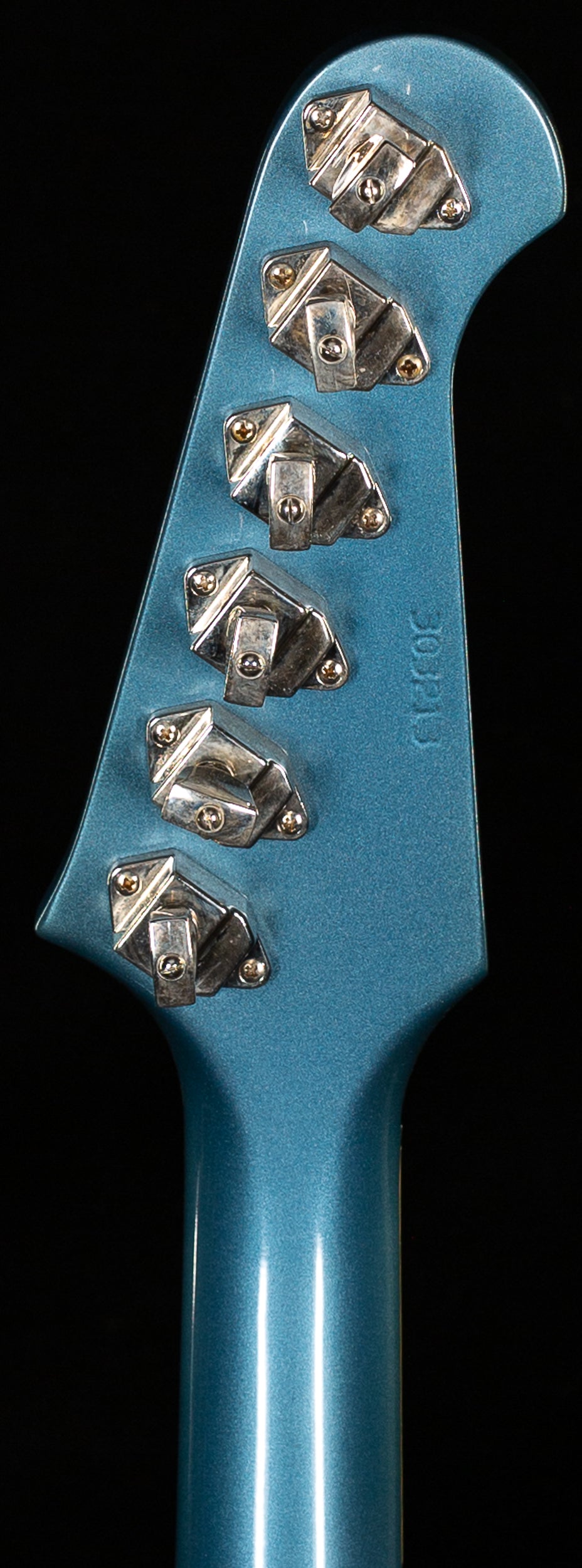 Gibson Custom Shop 1963 Firebird V Willcutt Exclusive Pelham Blue Stop Bar VOS (213)
