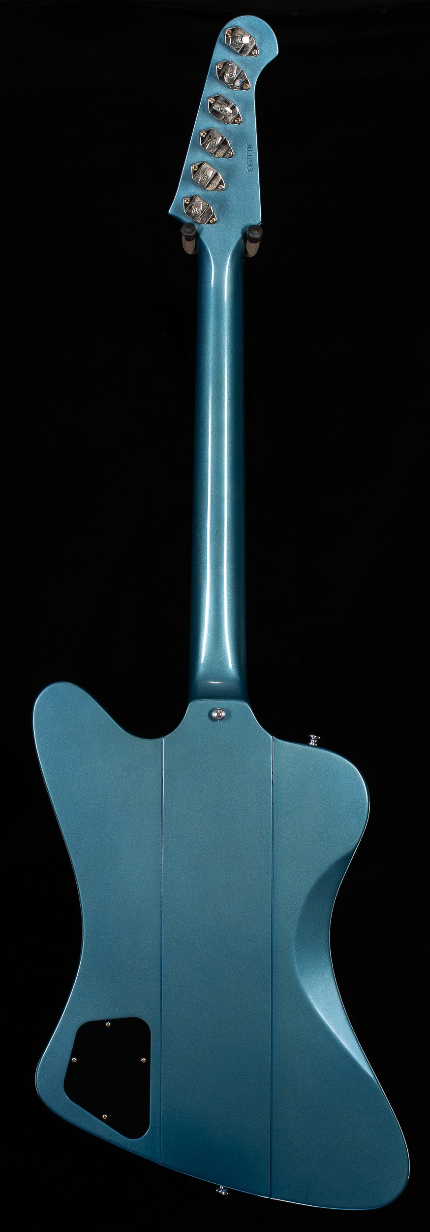 Gibson Custom Shop 1963 Firebird V Willcutt Exclusive Pelham Blue Stop Bar VOS (233)