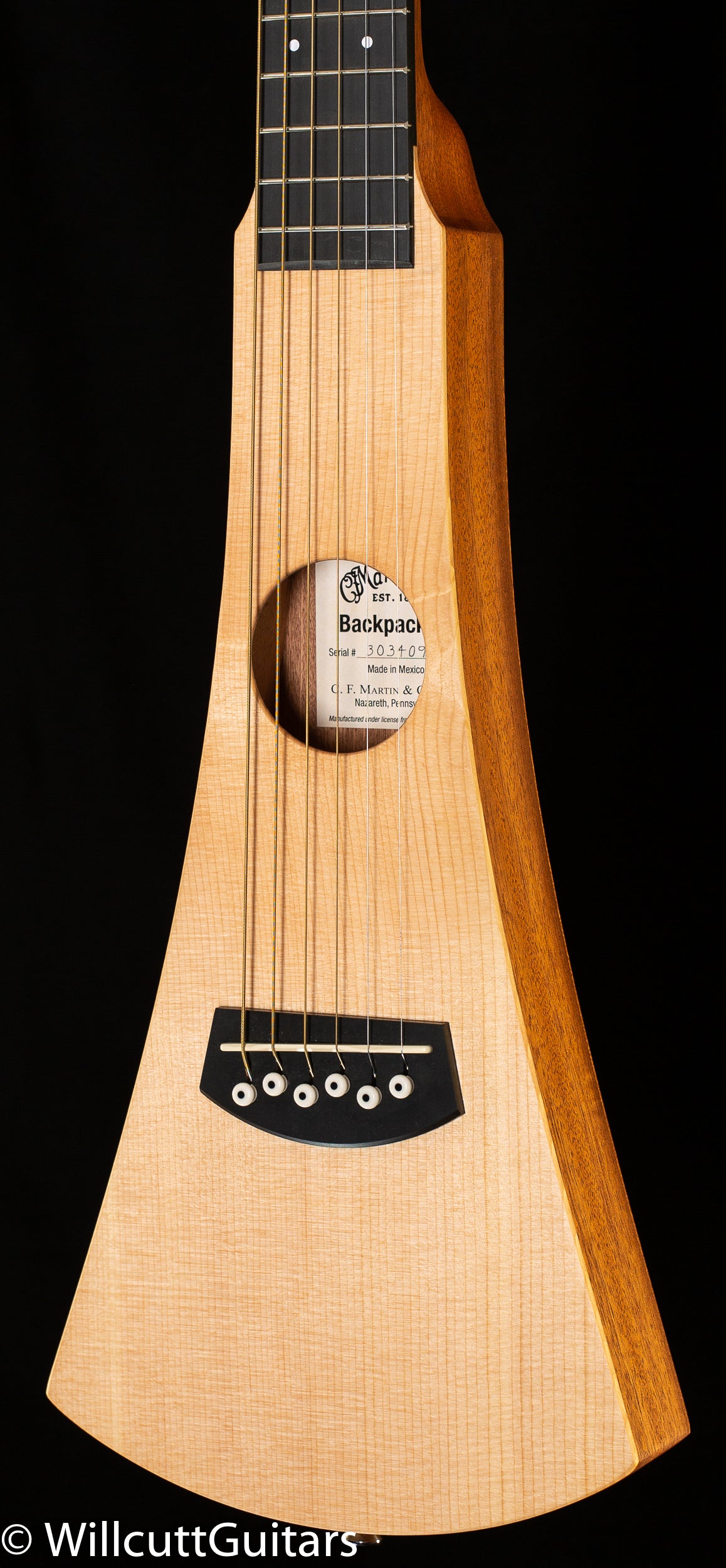 R49★ Martin Back packer Martin Backpacker Acoustic Travel Guitar (409) - Willcutt